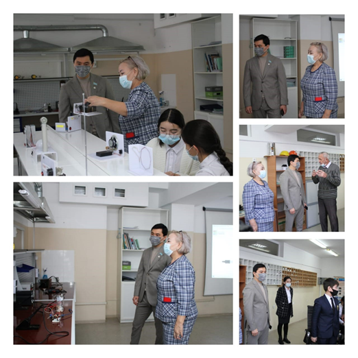 «Қамқоршылық кеңесінің» мүшесі Құдайберген Қайрат Құдайбергенұлы лицейімізде қонақта