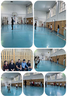 Ашық сабақ: «Волейбол ойын тактикасының элементтері»