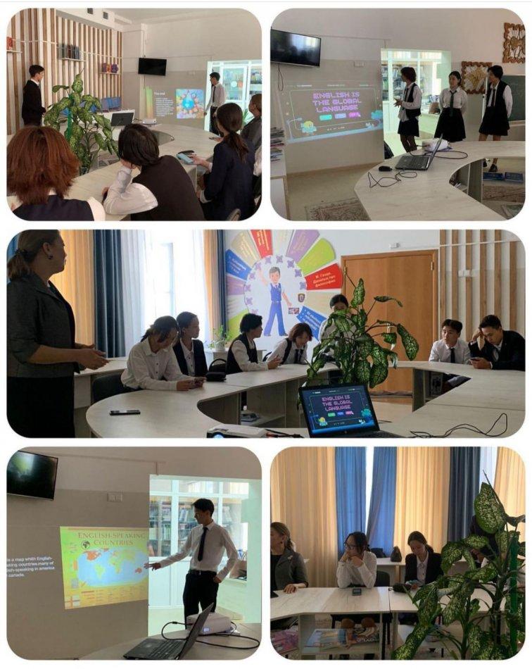 Іс-шара: «English is a global language»