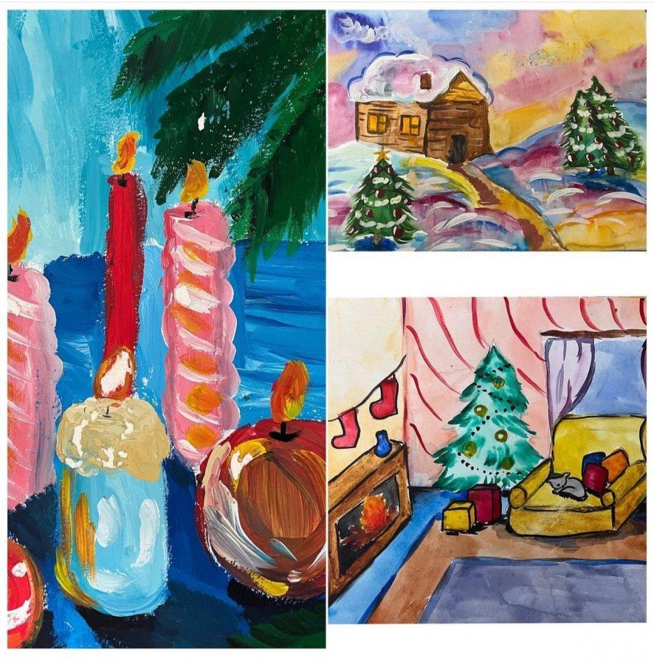 Сурет байқауы: “Қысқы пейзаж”