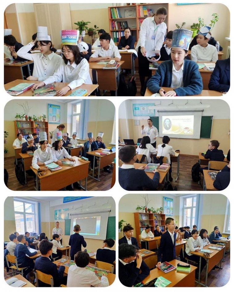 Ашық сабақ: «My favourite writer’s biography»