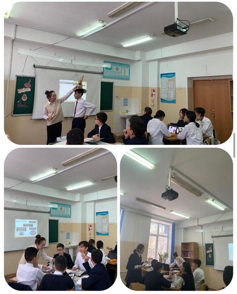 Ашық сабақ: «My favourite character is Harry Potter»