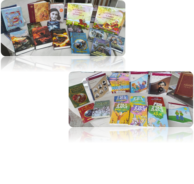 Жаңа келіп түскен көркем әдебиеттерді насихаттау