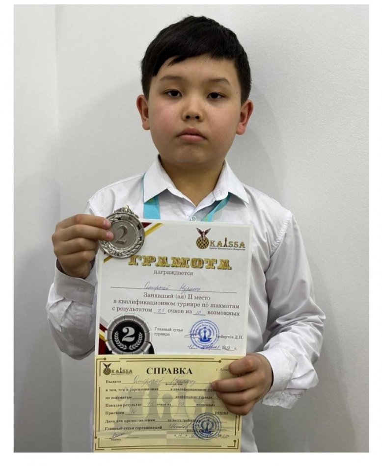 Шахматтан квалификационды турнир нәтижесі